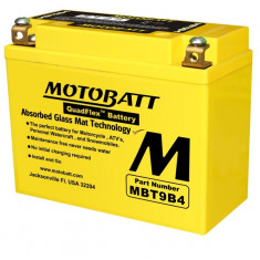 Baterie Moto Motobatt 9Ah 115A 12V MBT9B4