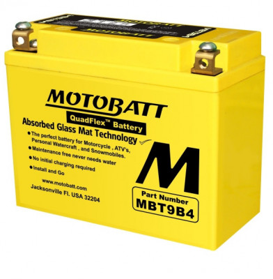 Baterie Moto Motobatt 9Ah 115A 12V MBT9B4 foto