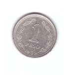 Moneda Argentina 1 peso 1959, stare buna, curata