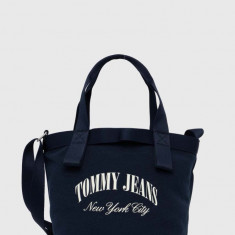 Tommy Jeans poșetă culoarea bleumarin, AW0AW16217