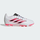 Ghete fotbal copii Adidas Predator Club FG alb