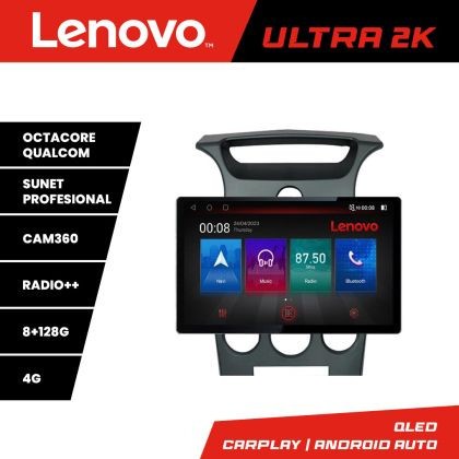 Navigatie Kia Carens 2006-2012 clima automata, Ecran 2K QLED 13&quot;,Octacore,8Gb RAM,128Gb Hdd,4G,360,DSP,Carplay,Bluetooth CarStore Technology