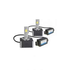 Set 2 becuri led D1S/R CANBUS pentru conversie HID-LED, alb 6000k, 12v-24v