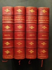 ✝ BISERICA ORTODOXA ROMANA &ndash; REVISTA ECLEZIASTICA circa 5734 pag. cateva ilustratii ISTORIE RELIGIE 4 Vol. vechi Tipografia &ldquo;Cartilor Bisericesti&rdquo; BOR