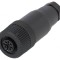 Mufă M12 4 PIN Mamă DeviceNet/CANopen Dreaptă