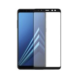 Folie de protectie sticla, tempered glass, 9H,pentru Samsung Galaxy A5 / A8 2018, Negru, SOHO
