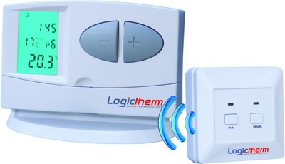 Termostat ambiental wireless, programabil Logictherm C7 RF foto