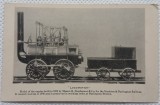Carte postala, Locomotion, model of the engine built in 1825