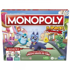 Monopoly joc monopoly junior discover foto