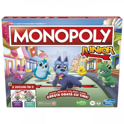 Monopoly joc monopoly junior discover foto