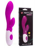 Vibrator Rabbit Brighty, Violet, 20 cm