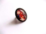 Inel sticla multicolor 46589