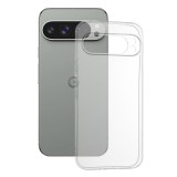 Husa Techsuit Transparenta pentru Google Pixel 9 Pro XL, Silicon &amp; TPU, Protectie Anti-ingalbenire, Wireless Charging