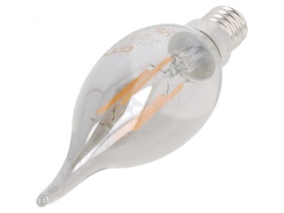 Lampă LED gri E14 4W 200lm 1800K foto