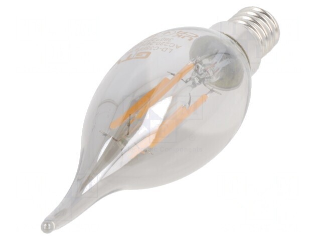 Lampă LED gri E14 4W 200lm 1800K