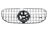 Grila centrala Mercedes GLS X167 2019-2023 GTR Look negru lucios cu crom