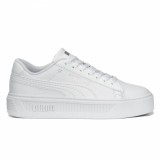 Puma Smash Platform V3 White- Silver 390758-01-38.5