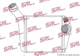 Intercooler Porsche Panamera 16, motor: 3.0 V6 T, 4.8 V8 T, intrare/iesire conectare rapida; partea stanga, 285x270x60, SRLine, miez si rezervor din