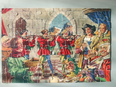 JOC PUZZLE VECHI - CURTE REGALA foto