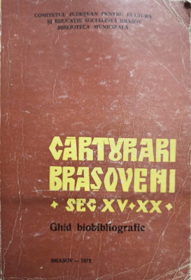 Ilie Morus - Carturari brasoveni sec XV - XX (1972) foto