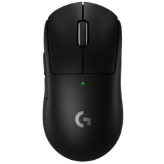Mouse gaming wireless Pro X Superlight 2, ultrausor, senzor LightSpeed Hero, Negru