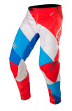 Pantaloni Moto Alpinestars Mx Racer Supermatic Alb / Rosu / Albastru Marimea 34 3720019/302/34