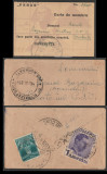 1936 Romania - Plic liliput cu carte de membru al Asociatiei REBUS, Romanati