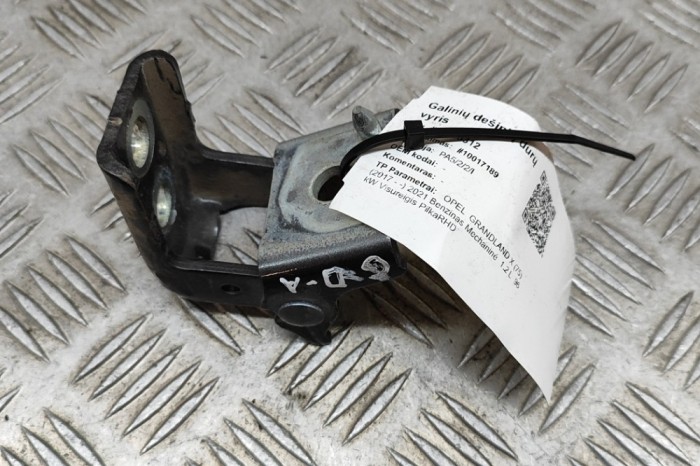 Balama ușă dreapta spate OPEL GRANDLAND X 75 2021 OEM: 1608322080 21885312