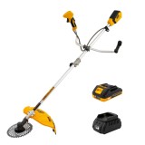 Trimmer pe acumulator Rotor RBT-1B, 21V, Brushless, 8000 rpm, cu 2Ah si incarcator