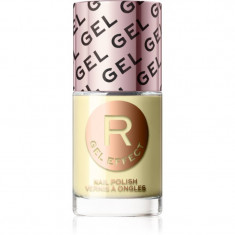 Makeup Revolution Ultimate Shine lac de unghii sub forma de gel culoare I'm Soft Delicate Yellow 10 ml