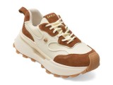 Cumpara ieftin Pantofi sport EPICA albi, 5371, din piele naturala