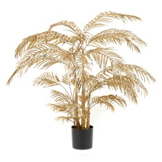 Emerald Palmier artificial Areca, auriu, 145 cm foto