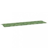 Cumpara ieftin Perna banca de gradina, model frunze, 200x50x3 cm, textil