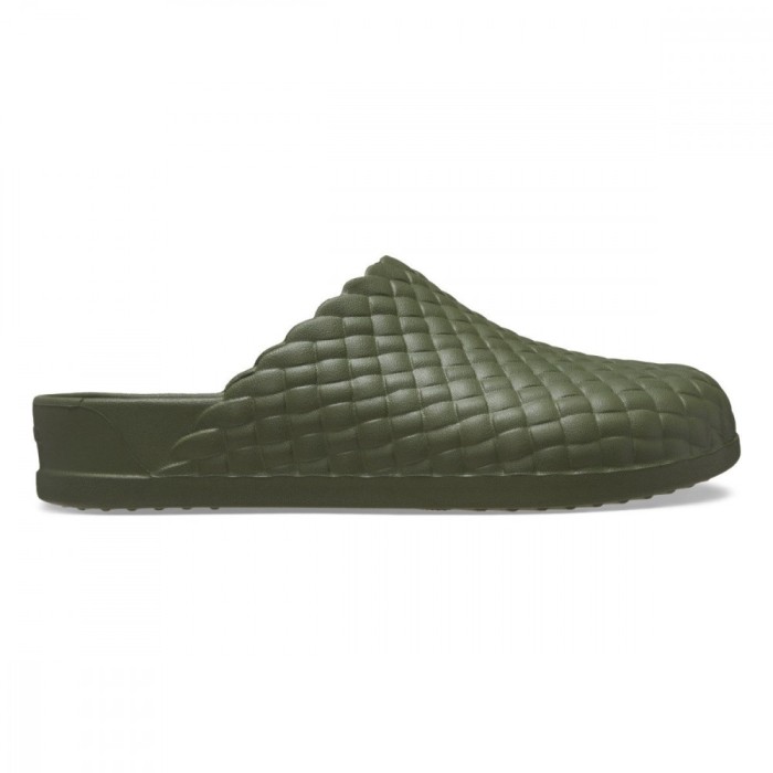 Saboti Crocs Dylan Woven Clog Verde - Army Green