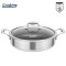CRATITA CU CAPAC, 30x7.8 CM, 4.8 L, TITANIUM3, COOKING BY