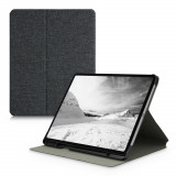 Husa pentru tableta Apple iPad Pro 12.9&quot; (2021), Kwmobile, Gri, Textil, 54767.01
