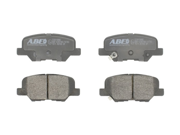 Set placute frana,frana disc MAZDA 6 Limuzina (GJ, GH) (2012 - 2016) ABE C23019ABE