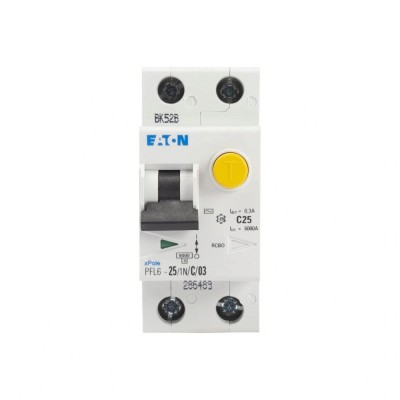 Intrerupator Diferential 25A 1P+N C 6KA foto