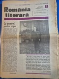 ziarul romania literara 2 februarie 1989