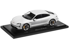Macheta Oe Porsche Taycan Turbo S 1:18 Alb Metalizat WAP0217800L foto
