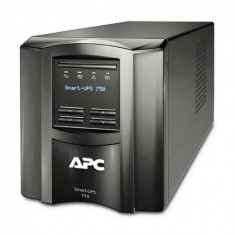 UPS APC Smart-UPS SMT line-interactive / sinusoidala 750VA / 500W 6conectori C13, baterie RBC48, optional extindere garantie cu 1/3 ani (WBEXTWAR1 YR- foto