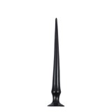 Dildo Deep Inside Ventuza PVC Negru 42 cm