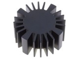Radiator LED Negru 50mm x 25mm