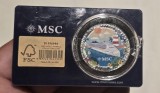 Moneda inaugurala MSC World America vas de croaziere