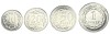 POLONIA LOT / SET 4 buc 10 + 20 + 50 Groszy + 1 ZLOT 2012 VF +, Europa, Cupru-Nichel