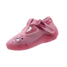 Pantofi profilactici din panza pentru fete Renbut 33-415-98R1, Roz foto
