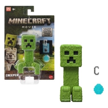 A Minecraft Movie Figurina articulata Creeper 10 cm foto