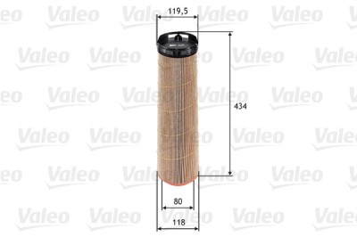 VALEO 585670 Filtru aer foto