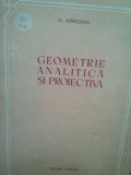 G. Vranceanu - Geometrie analitica si proiectiva (editia 1954)