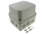 PCE Cutie de Conexiuni cu Garnituri cu Membrană GSV171, Dimensiuni 155x179x158 mm, 10 Garnituri Etanșare